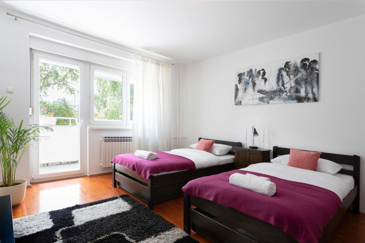 Bright 2Bdr Apartment With A Balcony ザグレブ エクステリア 写真
